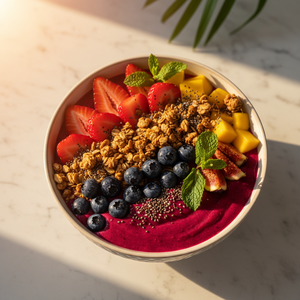 Bowl équilibré aux fruits